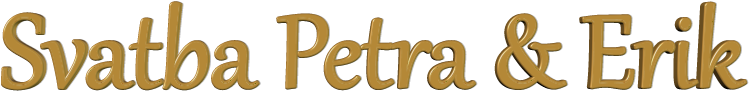 Svatba Petra & Erik